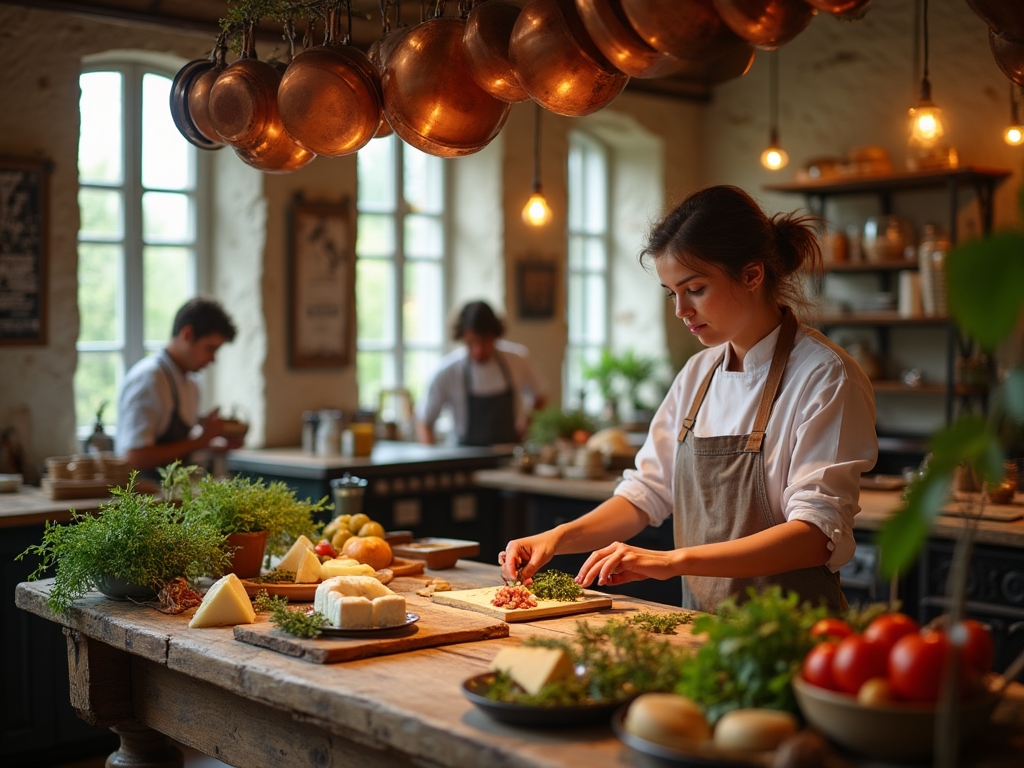 Atelier de cuisine française