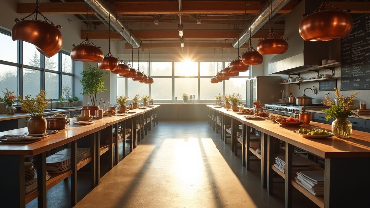 Notre espace de cuisine professionnel